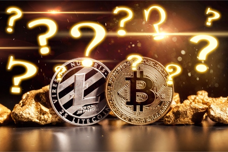 Golden bitcoin on graph