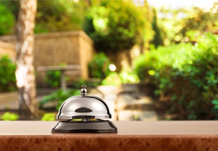 Service bell at the hotel
