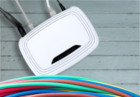 Wireless Routerの写真素材