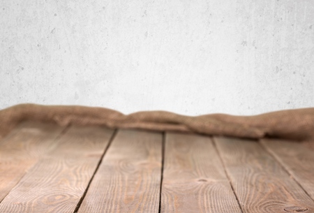 Old wooden table for Your photo montage