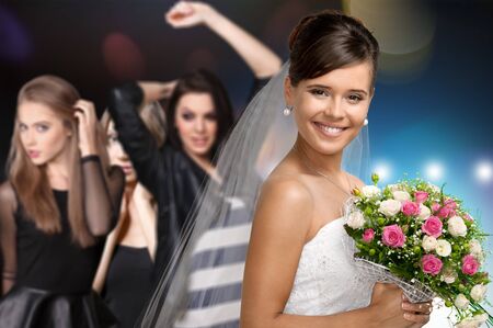 Bride and Groomの写真素材