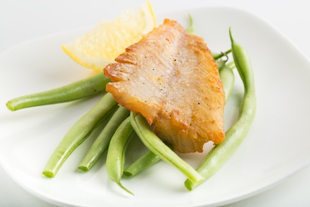 Fish Filet with Asparagus