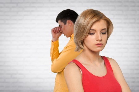 Love couple break up