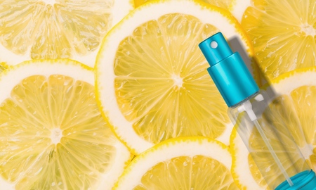 Citrus essential oilの写真素材
