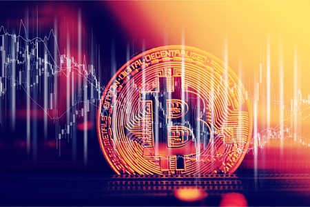 Bitcoin exchange collapse concept