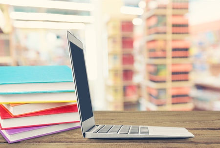 E-learning digital technology conceptの写真素材