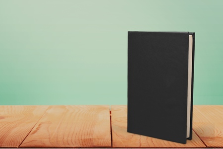 Blank book cover w clipping path