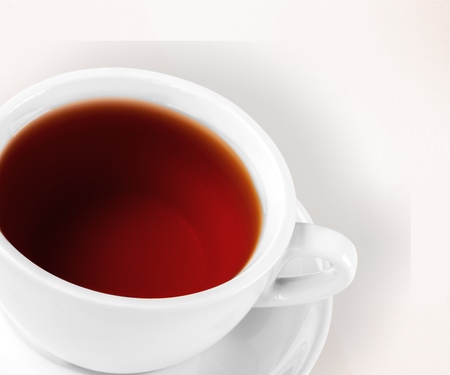 White Tea Cupの写真素材
