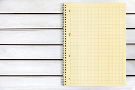 paper page notebook. textured isolated on the white backgrounds. collectionの写真素材