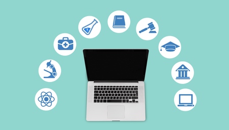 Connecting with a laptop