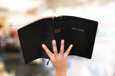 Women reading  the holy bible