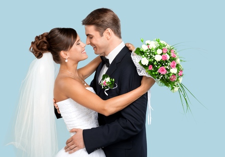 wedding coupleの写真素材