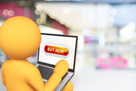 Online shoppingの写真素材