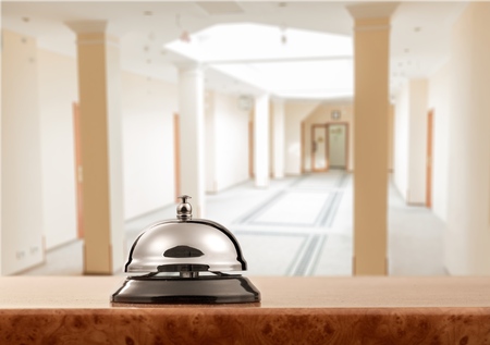 Service bell at the hotel