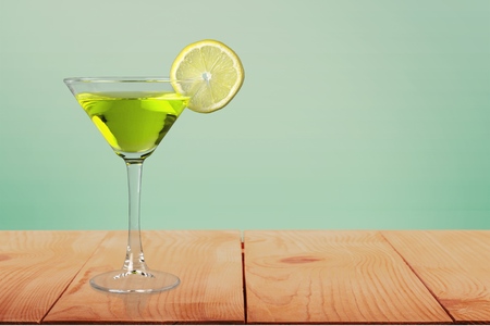Margarita Isolated on Whiteの写真素材