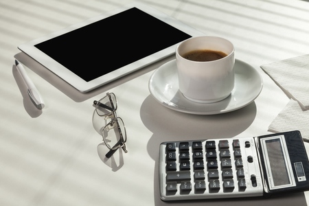 Still life, view from aboveの写真素材