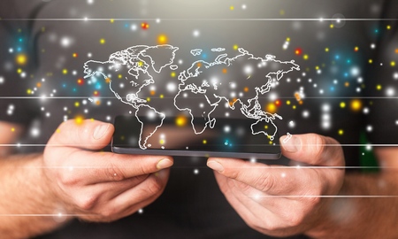 Intelligence and future marketing concept