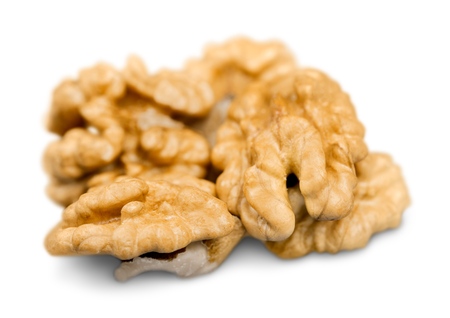 Peanut, Cashew nuts, pecan, almond Isolated on white