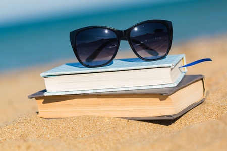 Relaxing day on the beach.の写真素材