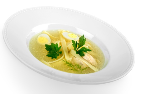 Chicken soupの写真素材