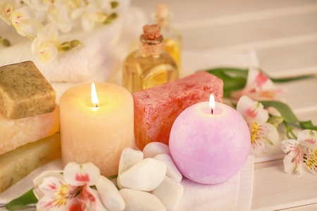 Spa Settingの写真素材