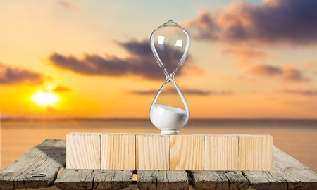 Concept of business time countdown