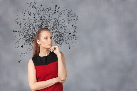 Man problem concept and stress