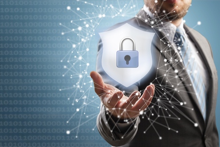 Protection network security computer concept