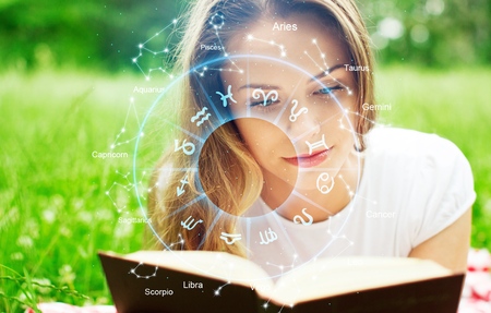 Horoscope Astrology Zodiac Horoscope Zodiac Fortune Sign Myth Stars Symbol , Traditionalの写真素材