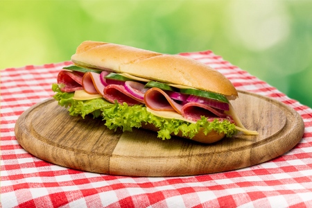 Philly Steak Sub Sandwichの写真素材