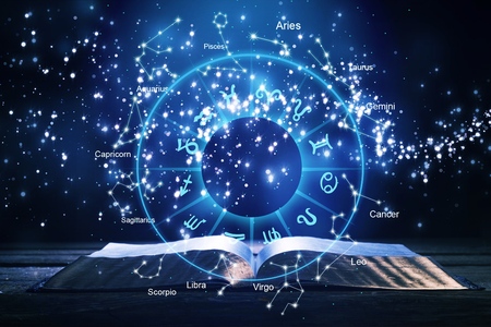 Horoscope Astrology Zodiac Horoscope Zodiac Fortune Sign Myth Stars Symbol , Traditionalの写真素材
