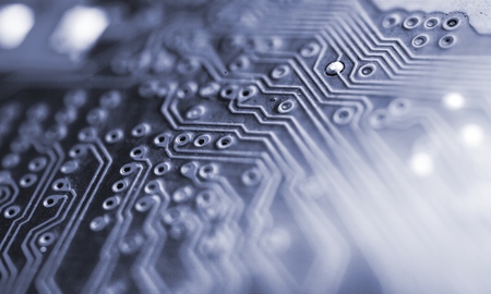 Electronic circuit boardの写真素材