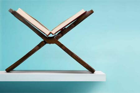 Quran in the mosque - open forの写真素材