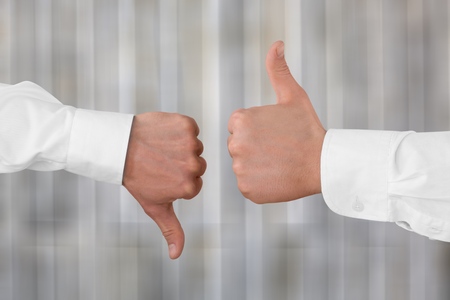 Disagreement with business man