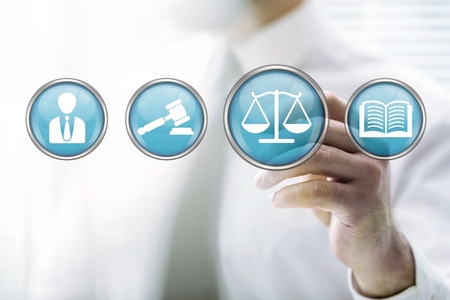 Lawsuit legal technology attorney authority barrister businessの写真素材