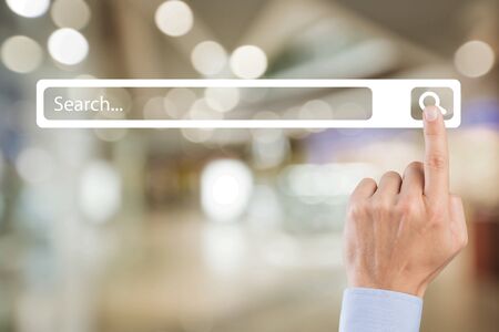 Man hand touching 2019 digital marketing trends on search bar over blur office background, banner, 2019 business strategy annual plan, success in business concept
    
    - Imageの写真素材