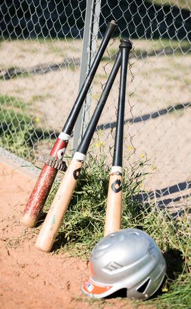baseball bats and gear