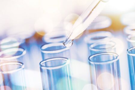 Injection vaccine baby flu antibiotic background blue
    
    - Image