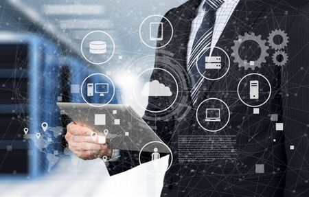 Software Technology Process Business concept