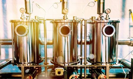Industrial equipment for brandy production