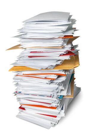 Stack of Envelopesの写真素材