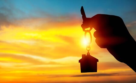 House model and key in hand