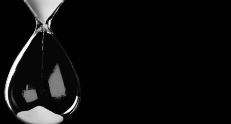 Sand running through the bulbsの写真素材