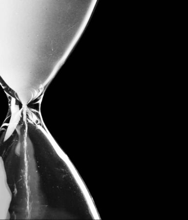 Sand running through the bulbsの写真素材