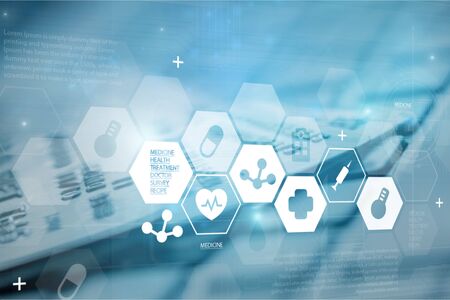 Medical technology conceptの写真素材