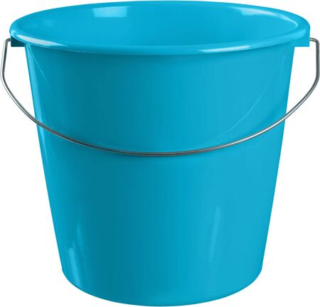 Blue Bucket - Isolatedの写真素材