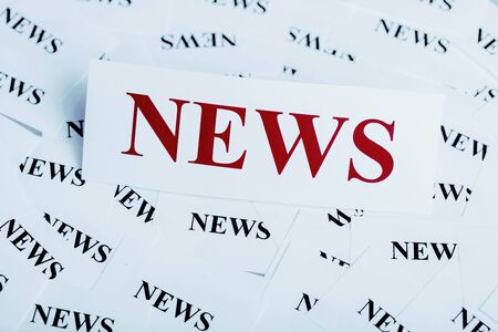 News Wordの写真素材