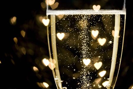 Champagne with chilled bubblesの写真素材