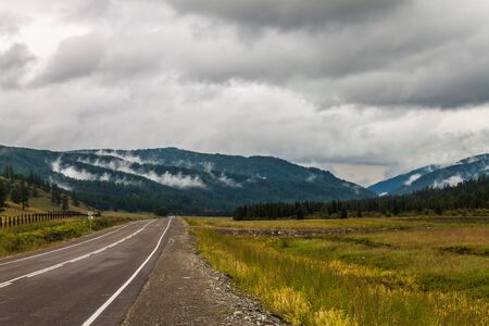 scraps of fogの写真素材