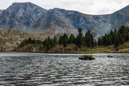 Karakol lakesの写真素材